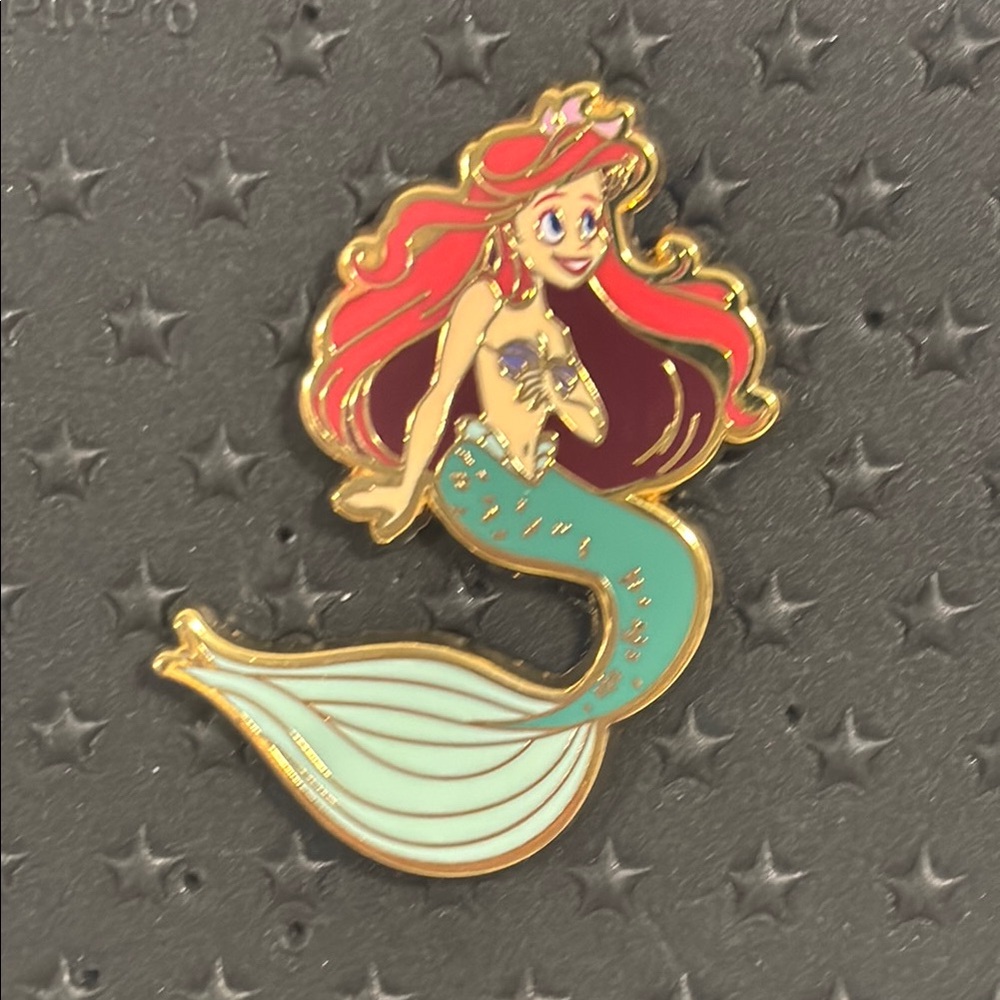 Loungefly Disney The Little Mermaid 35th Anniversary Bubbles Pin Ariel Mystery